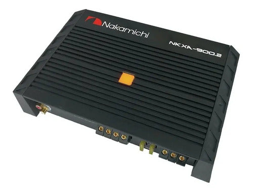 Amplificador 2 Canales Nakamichi 900w Max Clase Ab Nkxa900.2 Negro