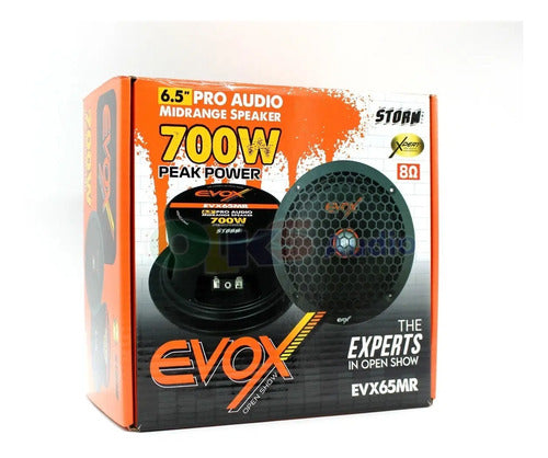Medio Rango De 6.5'' 350w. Rms 700w. Max 8 Ohms Evox Evx65mr