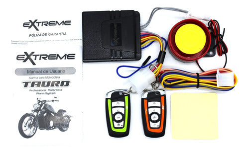 Alarma Antiasalto Arrancador Localizador Xmoto Extreme Tauro