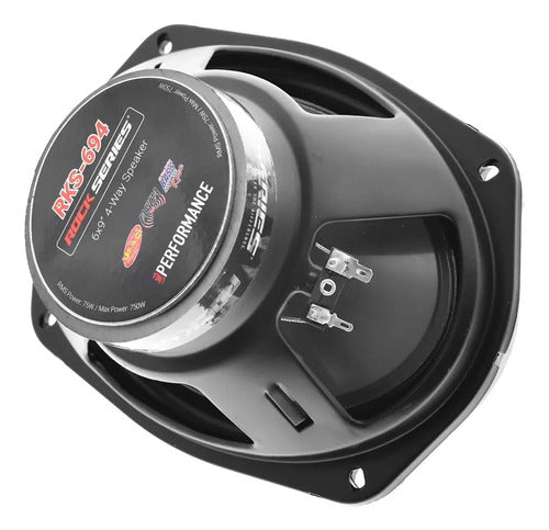 Par De Bocinas 6x9 De 4 Vias 850 Watts Rockseries Rks-n694