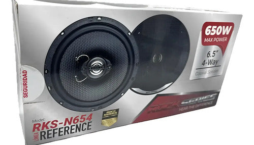 Par De Bocinas 6.5 4 Vias 165 Watts Rock Series Rks-n654