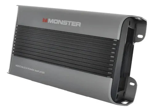 Amplificador Marino 1 Canal Monster Auto Arc1600.1 3200w Negro Plateado