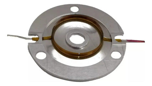 2 Diafragmas 4 Ohms Para Tweeter Bala Driver Agudo Evox Evx