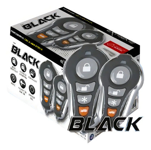 Alarma Automotriz 17 Funciones 2 Controles Extreme Black