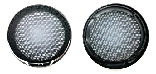 52 Rejillas Color Negro Metal-plastico Para Bocina 6.5 Krack