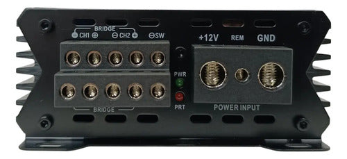 Amplificador 5 Canales 110wx4 Led Negro Evox Lightning1800.5
