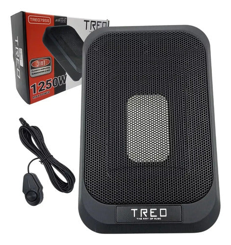 Subwoofer Amplificado De 7x9 1250w Max Control Treo Treo79ss
