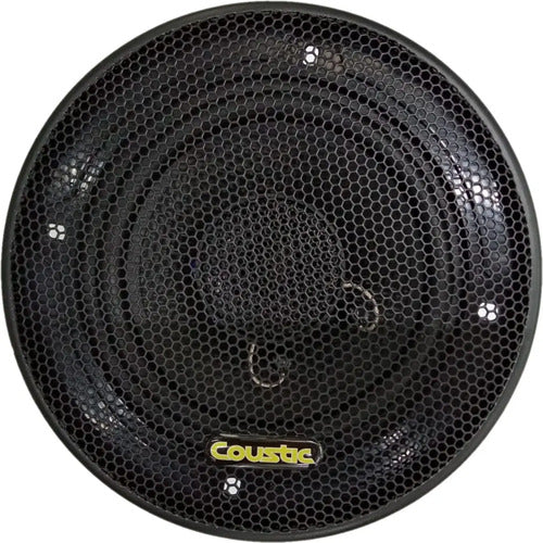Bocinas 5.25 Pulgadas Coustic Pro5 2 Vias 500 Watts Max Color Negro