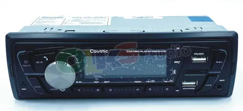 Paquete Autoestereo Y 2 Bocinas De 6 Bt Usb Coustic Co-pk300
