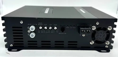 Amplificador Clase D 1canal Monster Aal6000.1 1200watts Negro
