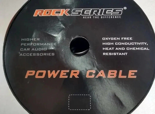 Un Metro De Cable X Corriente Calibre 0 Rockseries Pc015