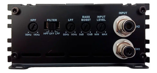 Mini Amplificador 2 Canales Audio Labs Adl-s100.2 800w Negro