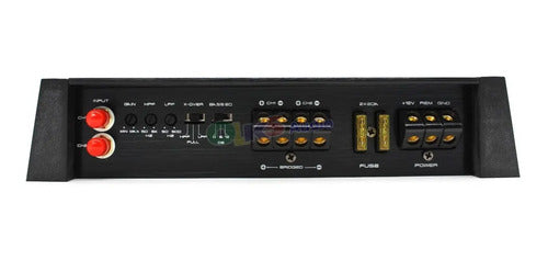 Amplificador 2 Canales Nakamichi 900w Max Clase Ab Nkxa900.2 Negro