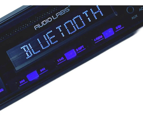 Autoestereo Cd Am Fm Bt Siri App 4rca 2v Audiolabs Adl-560cd