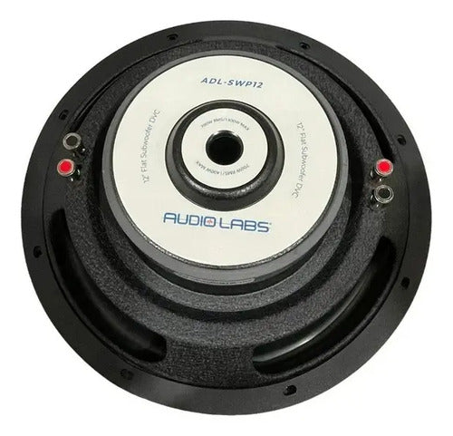 Subwoofer Plano 12'' 700w Rms 1400w Max Audiolabs Adl-swp12