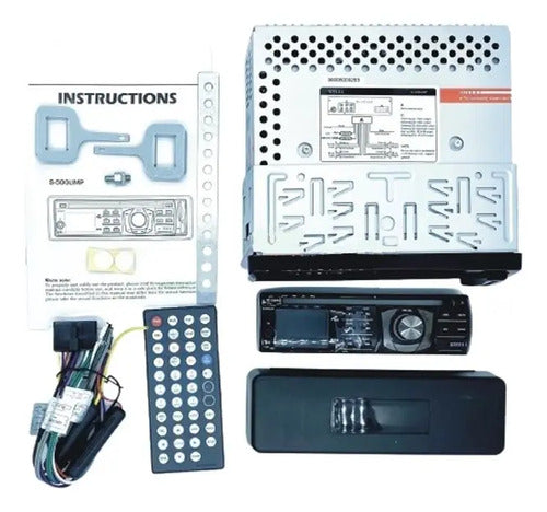 Autoestereo Dvd Usb Sd Control Remoto Steelaudio S-500ump