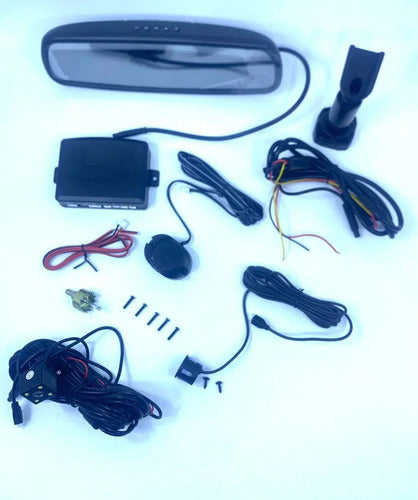 Espejo Retrovisor Cámara Sensores Revers Extreme Ex-rcam-dvr