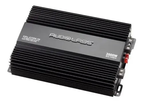 Amplificador 1 Canal Audiolabs Adl-c1100.1d Clase D 2000w Negro