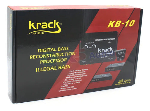 Epicentro Restaurador De Bajos C/ Control Remoto Krack Kb-10