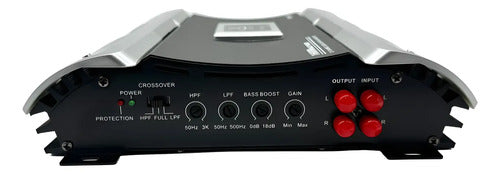 Amplificador 2 Canales Clase A/b 400w. Rms Atomic Krypton2