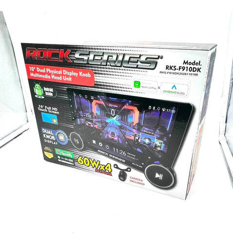 Estereo 10'' Carplay Aa Gps Wifi 4+64g Rockseries Rks-f910dk