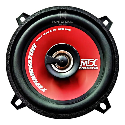 Bocinas 5.25 Pulgadas Mtx Audio Tr50c 220w Max 2 Vías Color Rojo