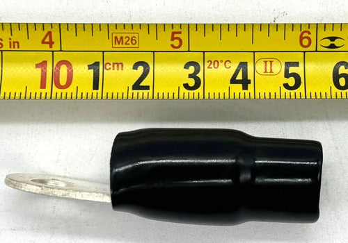 10 Terminal De Ojo X Cable Calibre 0 Audiolabs Adl-rt0 Negro