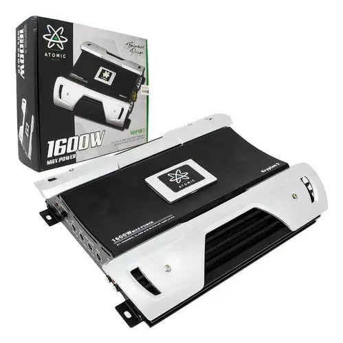 Amplificador 2 Canales Clase A/b 400w. Rms Atomic Krypton2