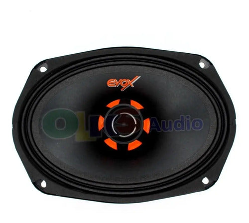 Medio Rango 6x9 300w Rms 8 Ohms Open Show Evox Acces Evx69cx