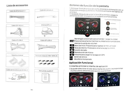 Estéreo Con Pantalla Monster Had310-d10 Con Bluetooth Color Negro