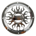 Rejilla De Metal Para Subwoofer De 12 Pulgadas Krack Kgr-300 Color Plateado