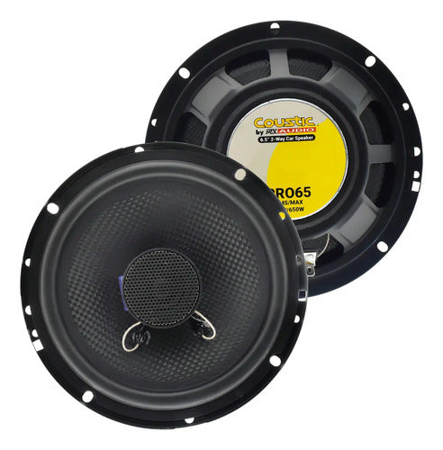 Par Bocinas De 6x5 Pulgada 2 Vias 65 Watts Rms Coustic Pro65