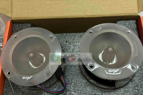 Par Tweeter Bala 4´´ 250w Rms 8 Ohms Rgb Evox Evx-twrgb8