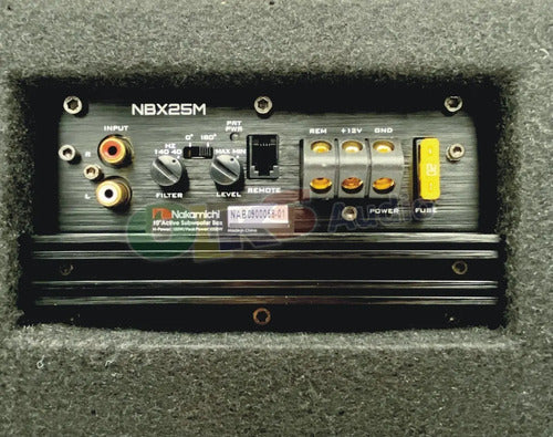 Subwoofer Activo Bafle De 10  150 Watts Rms Nakamichi Nbx25m