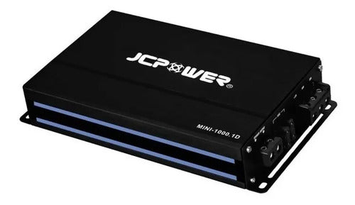 Mini Amplificador Clase D 2000watts Jc Power Mini-1000.1d