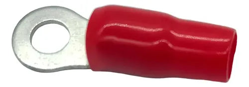 Paquete 10 Terminal Ojo Rojo Calibre. 4 Audio Labs Adl-rt4