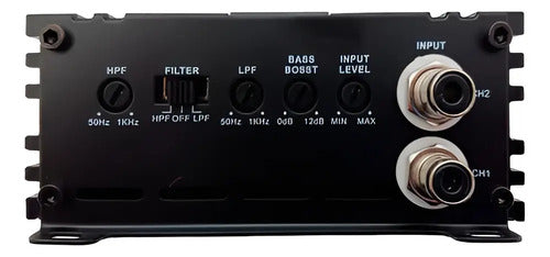 Mini Amplificador 2 Canales Audio Labs Adl-s100.2 800w Negro