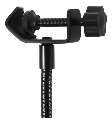 Pantalla Paravientos Para Microfono Ajustable 490-633 Radox Color Negro