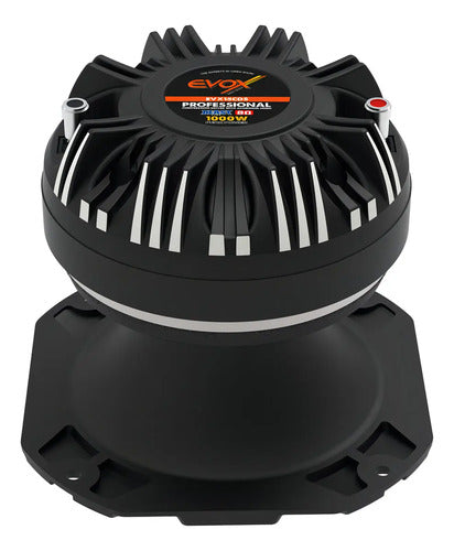 2 Tweeter Bala 6pLG 500w Rms Bobina De Titanio Evox Evx15cds Color Negro