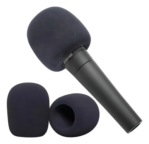 Esponja Paravientos Anti Pop Microfono 490-971 Radox Negro