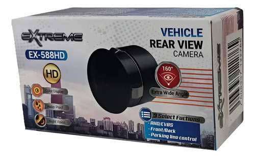 Camara De Reversa Extreme 160° Hd 1080p Ip68 Ex-588hd