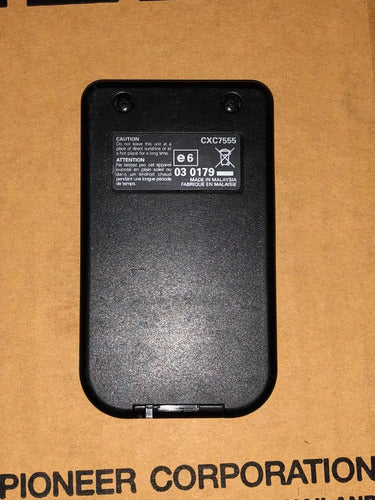 Control Remoto Autoestereo Dvd Pantalla Pioneer Sph Cxc7555