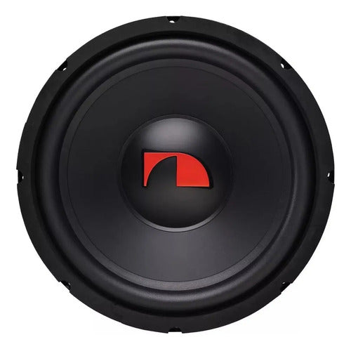 Subwoofer 12 Pulgada Nakamichi Nsw12d 1200w Máx Doble Bobina Color Negro