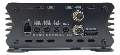 Amplificador Clase D 1 Canal 3200w. Led Evox Lightning1600.1