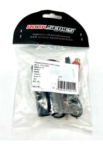 Eliminador De Ruido X Amplificadores 2 Rca Rockseries Nf100