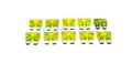 Paquete 10 Fusibles De 18x18x6mm 20a Verde Rockseries Atc20p