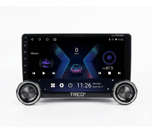 Autoestereo 10'' Carplay Aa 60wx4 Gps Wifi Bt Treo Ultraf910