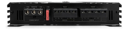 Amplificador 4 Ch Audio Labs Adl-trax4 1200w Max Clase Ab Negro