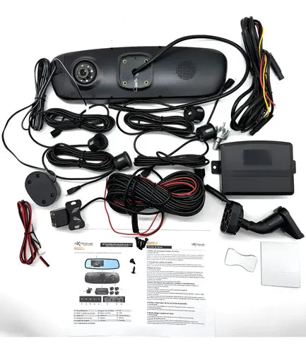 Espejo Retrovisor Cámara Sensores Revers Extreme Ex-rcam-dvr