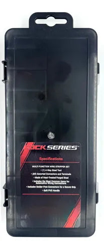 Pinza Pelacables + Kit De Terminales Rockseries Rks-dr70003